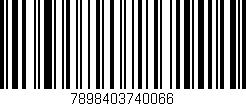 Código de barras (EAN, GTIN, SKU, ISBN): '7898403740066'