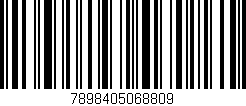 Código de barras (EAN, GTIN, SKU, ISBN): '7898405068809'
