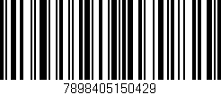 Código de barras (EAN, GTIN, SKU, ISBN): '7898405150429'