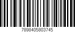 Código de barras (EAN, GTIN, SKU, ISBN): '7898405803745'