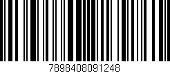 Código de barras (EAN, GTIN, SKU, ISBN): '7898408091248'
