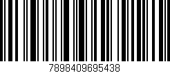Código de barras (EAN, GTIN, SKU, ISBN): '7898409695438'