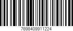 Código de barras (EAN, GTIN, SKU, ISBN): '7898409911224'