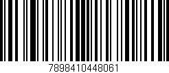 Código de barras (EAN, GTIN, SKU, ISBN): '7898410448061'