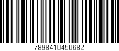 Código de barras (EAN, GTIN, SKU, ISBN): '7898410450682'