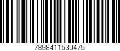 Código de barras (EAN, GTIN, SKU, ISBN): '7898411530475'