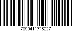Código de barras (EAN, GTIN, SKU, ISBN): '7898411775227'