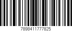 Código de barras (EAN, GTIN, SKU, ISBN): '7898411777825'