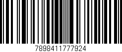 Código de barras (EAN, GTIN, SKU, ISBN): '7898411777924'