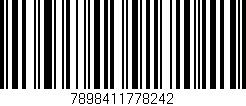 Código de barras (EAN, GTIN, SKU, ISBN): '7898411778242'