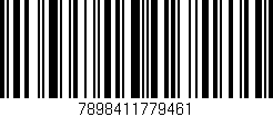 Código de barras (EAN, GTIN, SKU, ISBN): '7898411779461'