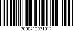 Código de barras (EAN, GTIN, SKU, ISBN): '7898412371817'