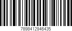 Código de barras (EAN, GTIN, SKU, ISBN): '7898412946435'