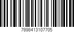 Código de barras (EAN, GTIN, SKU, ISBN): '7898413107705'