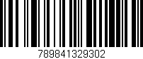 Código de barras (EAN, GTIN, SKU, ISBN): '789841329302'