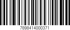 Código de barras (EAN, GTIN, SKU, ISBN): '7898414000371'