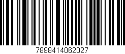 Código de barras (EAN, GTIN, SKU, ISBN): '7898414062027'