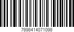 Código de barras (EAN, GTIN, SKU, ISBN): '7898414071098'