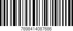 Código de barras (EAN, GTIN, SKU, ISBN): '7898414087686'