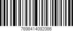 Código de barras (EAN, GTIN, SKU, ISBN): '7898414092086'
