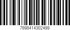 Código de barras (EAN, GTIN, SKU, ISBN): '7898414302499'