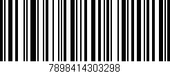 Código de barras (EAN, GTIN, SKU, ISBN): '7898414303298'