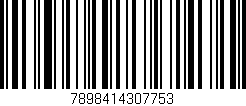 Código de barras (EAN, GTIN, SKU, ISBN): '7898414307753'
