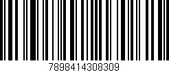 Código de barras (EAN, GTIN, SKU, ISBN): '7898414308309'