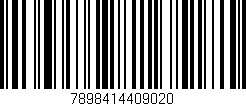 Código de barras (EAN, GTIN, SKU, ISBN): '7898414409020'