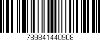 Código de barras (EAN, GTIN, SKU, ISBN): '789841440908'