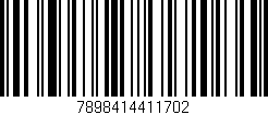 Código de barras (EAN, GTIN, SKU, ISBN): '7898414411702'