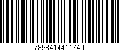 Código de barras (EAN, GTIN, SKU, ISBN): '7898414411740'