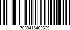 Código de barras (EAN, GTIN, SKU, ISBN): '7898416409639'