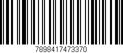 Código de barras (EAN, GTIN, SKU, ISBN): '7898417473370'
