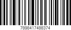 Código de barras (EAN, GTIN, SKU, ISBN): '7898417488374'