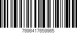 Código de barras (EAN, GTIN, SKU, ISBN): '7898417659965'