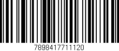 Código de barras (EAN, GTIN, SKU, ISBN): '7898417711120'