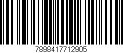 Código de barras (EAN, GTIN, SKU, ISBN): '7898417712905'