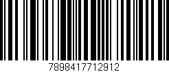 Código de barras (EAN, GTIN, SKU, ISBN): '7898417712912'