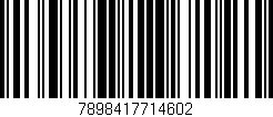 Código de barras (EAN, GTIN, SKU, ISBN): '7898417714602'