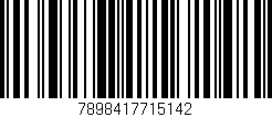 Código de barras (EAN, GTIN, SKU, ISBN): '7898417715142'