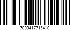 Código de barras (EAN, GTIN, SKU, ISBN): '7898417715418'
