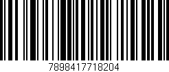 Código de barras (EAN, GTIN, SKU, ISBN): '7898417718204'