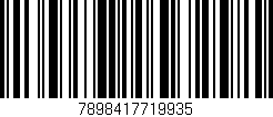 Código de barras (EAN, GTIN, SKU, ISBN): '7898417719935'