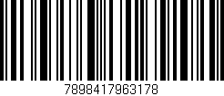 Código de barras (EAN, GTIN, SKU, ISBN): '7898417963178'