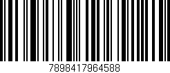 Código de barras (EAN, GTIN, SKU, ISBN): '7898417964588'