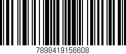 Código de barras (EAN, GTIN, SKU, ISBN): '7898419156608'