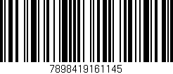 Código de barras (EAN, GTIN, SKU, ISBN): '7898419161145'