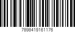 Código de barras (EAN, GTIN, SKU, ISBN): '7898419161176'