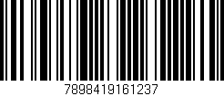 Código de barras (EAN, GTIN, SKU, ISBN): '7898419161237'